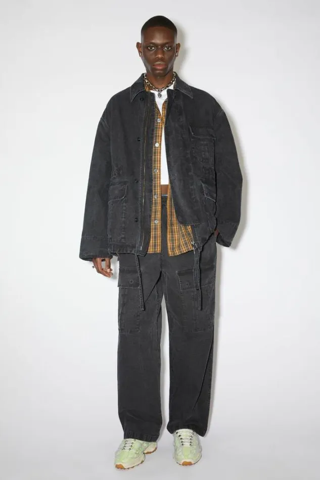 Acne Studios Shoes Man Bubba Sneakers EcruWhite