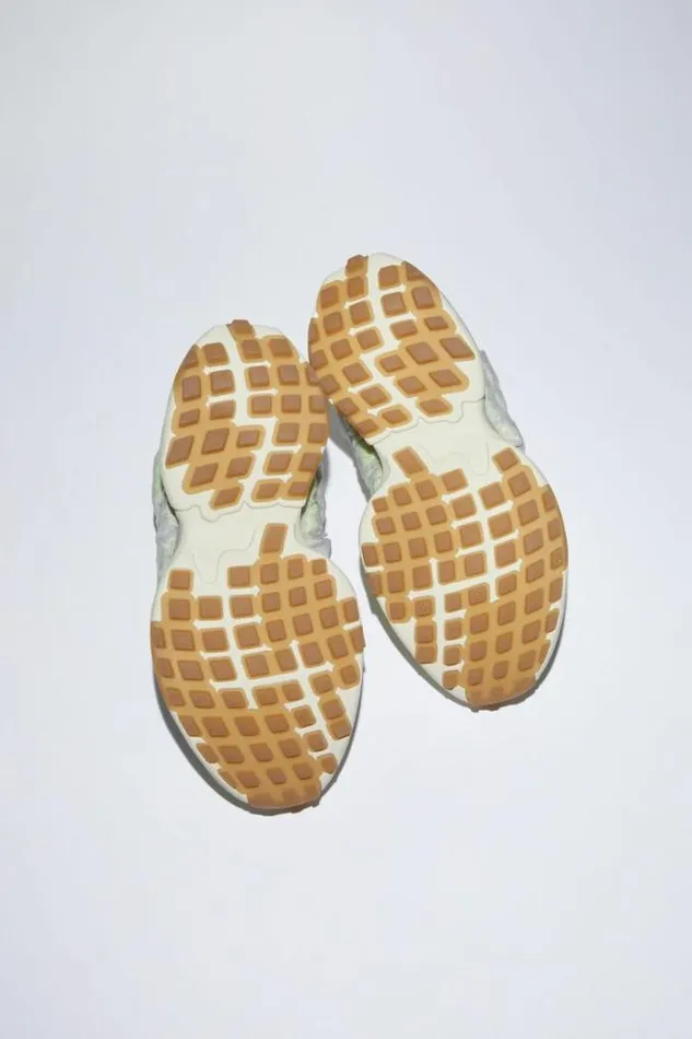 Acne Studios Shoes Man Bubba Sneakers EcruWhite