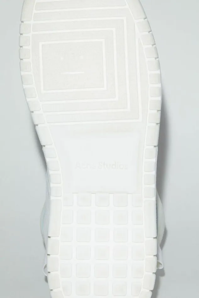 Acne Studios Shoes Man High Top Sneakers Multi White