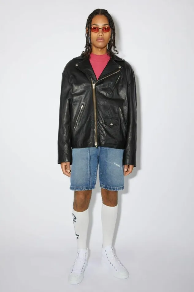 Acne Studios Shoes Man High Top Sneakers Optic White