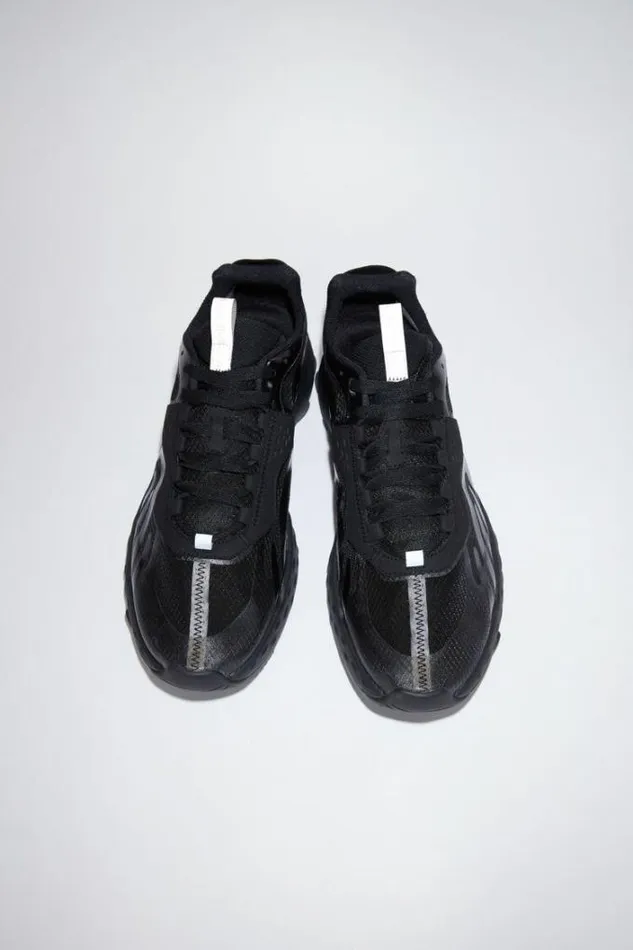 Acne Studios Shoes Man Laceup Sneakers BlackBlackBlack