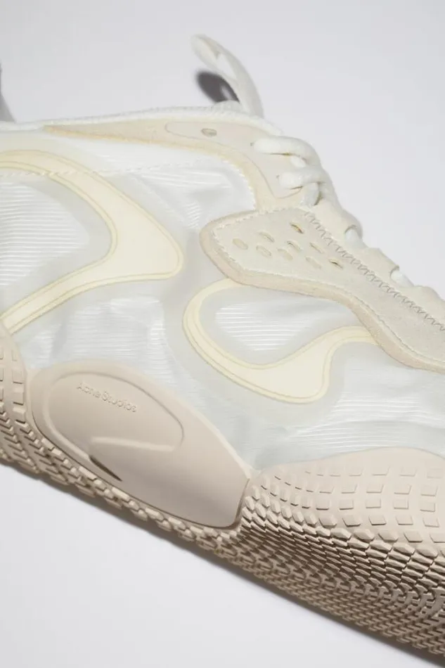 Acne Studios Shoes Man Laceup Sneakers Multi White
