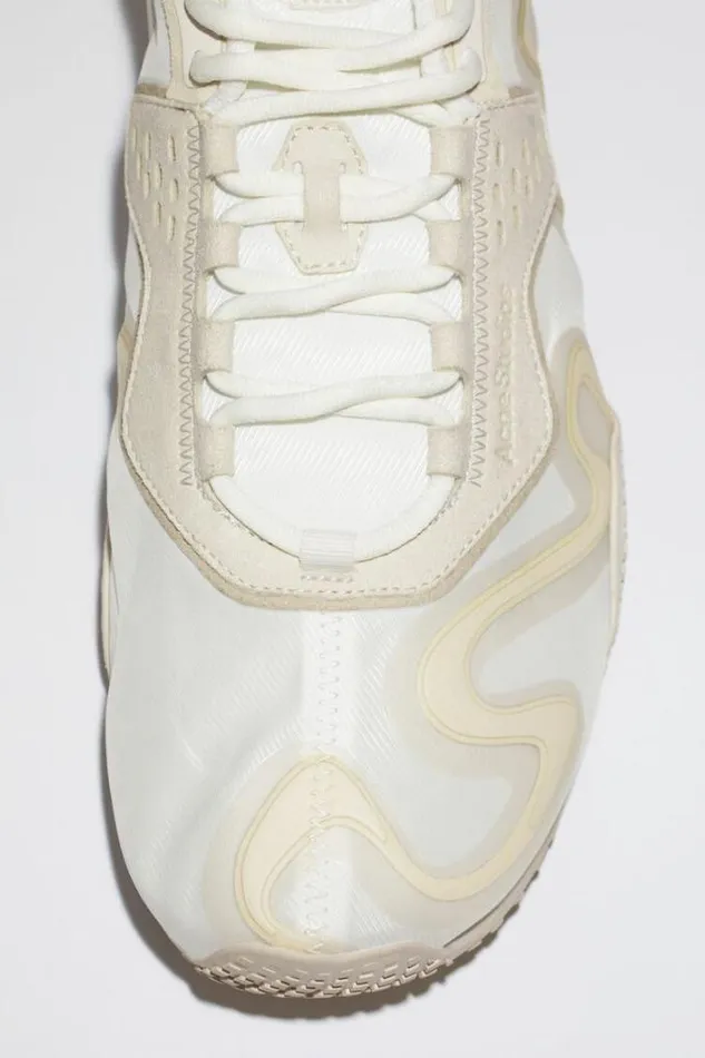 Acne Studios Shoes Man Laceup Sneakers Multi White