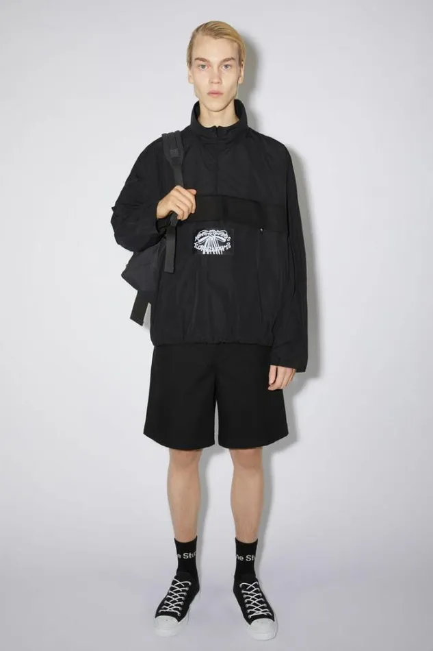 Acne Studios Shoes Man Low Top Sneakers BlackOff White