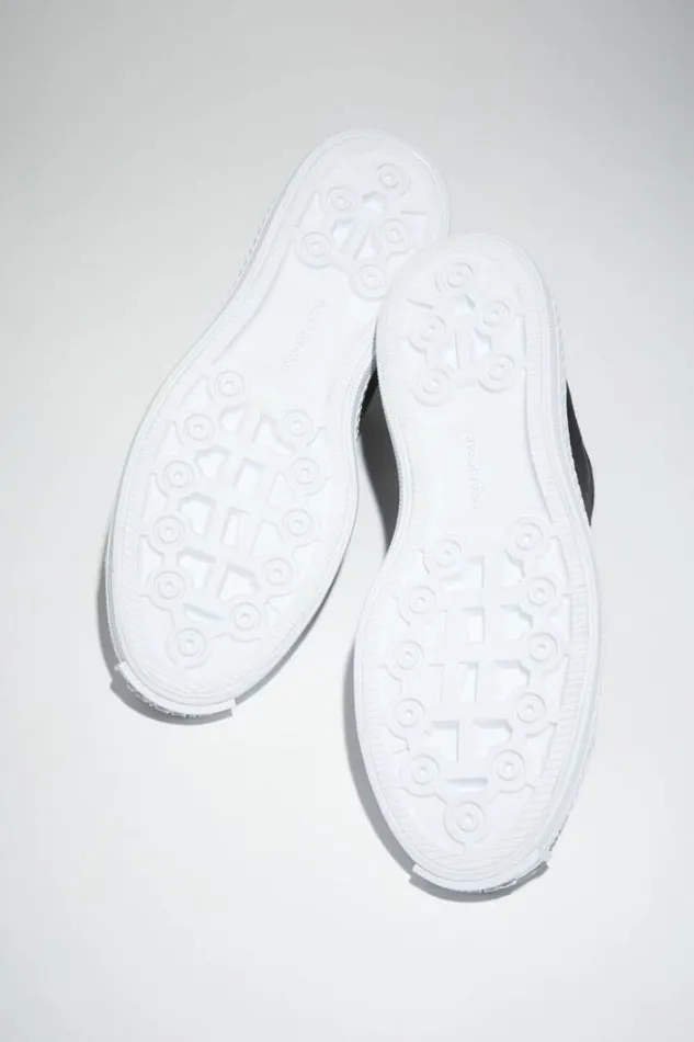 Acne Studios Shoes Man Low Top Sneakers BlackOff White