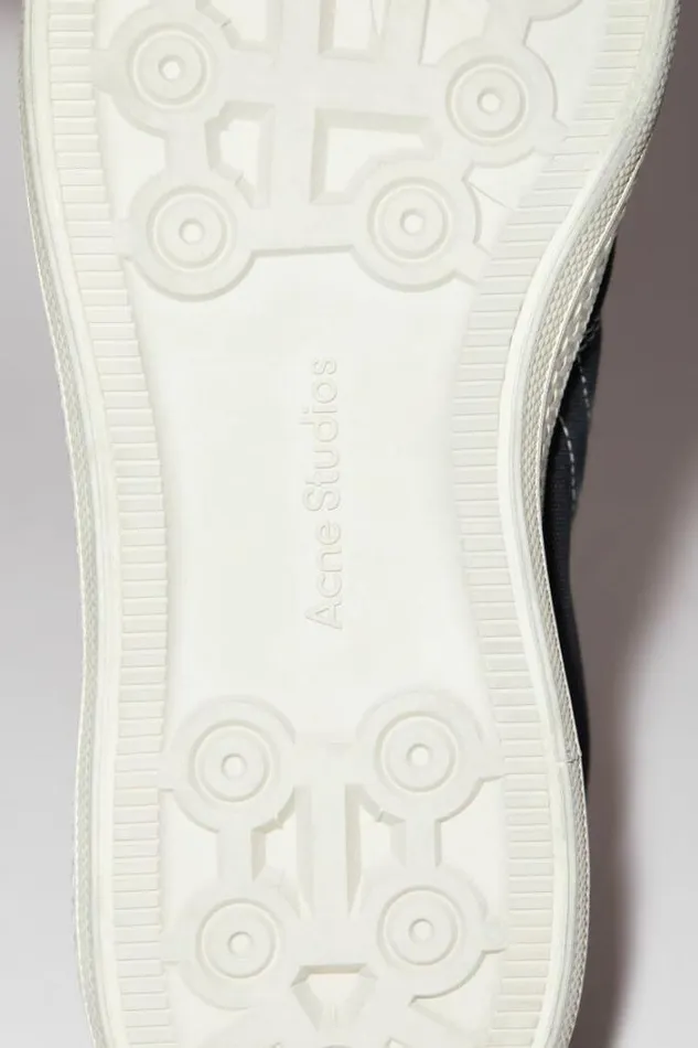 Acne Studios Shoes Man Low Top Sneakers BlackOff White