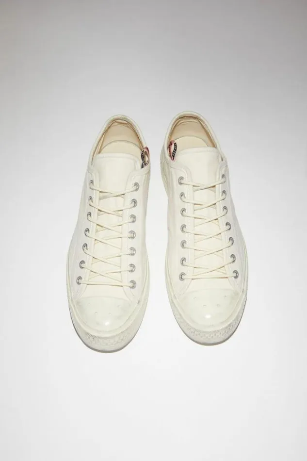 Acne Studios Shoes Man Low Top Sneakers Off WhiteOff White