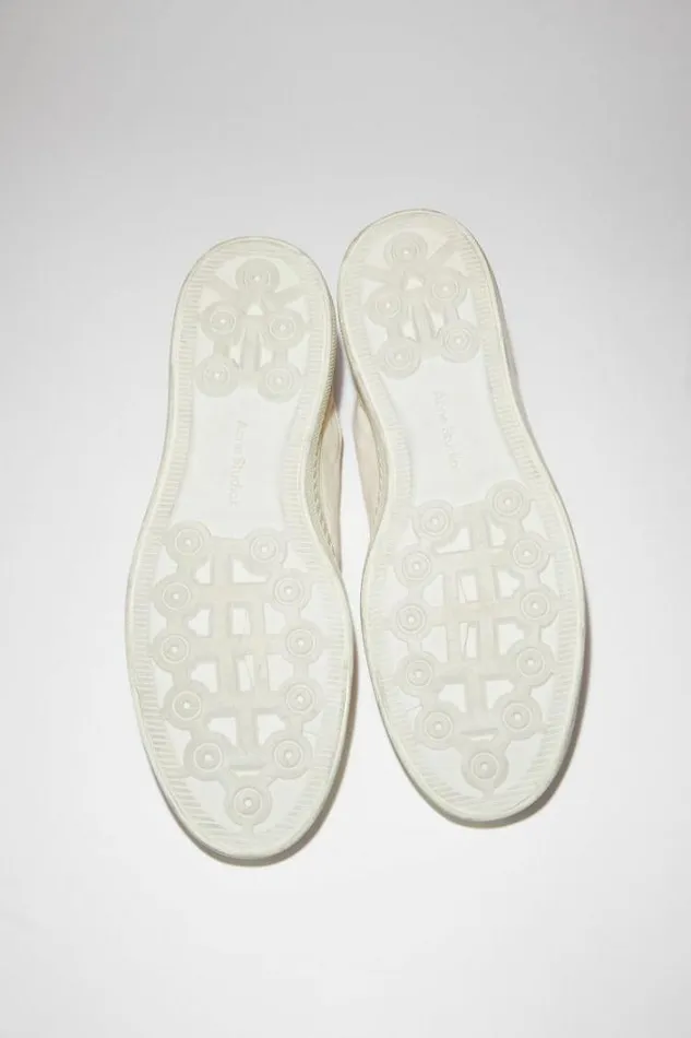 Acne Studios Shoes Man Low Top Sneakers Off WhiteOff White