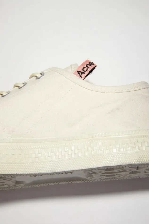 Acne Studios Shoes Man Low Top Sneakers Off WhiteOff White
