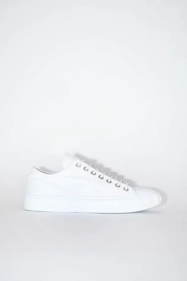 Acne Studios Shoes Man Low Top Sneakers Optic White