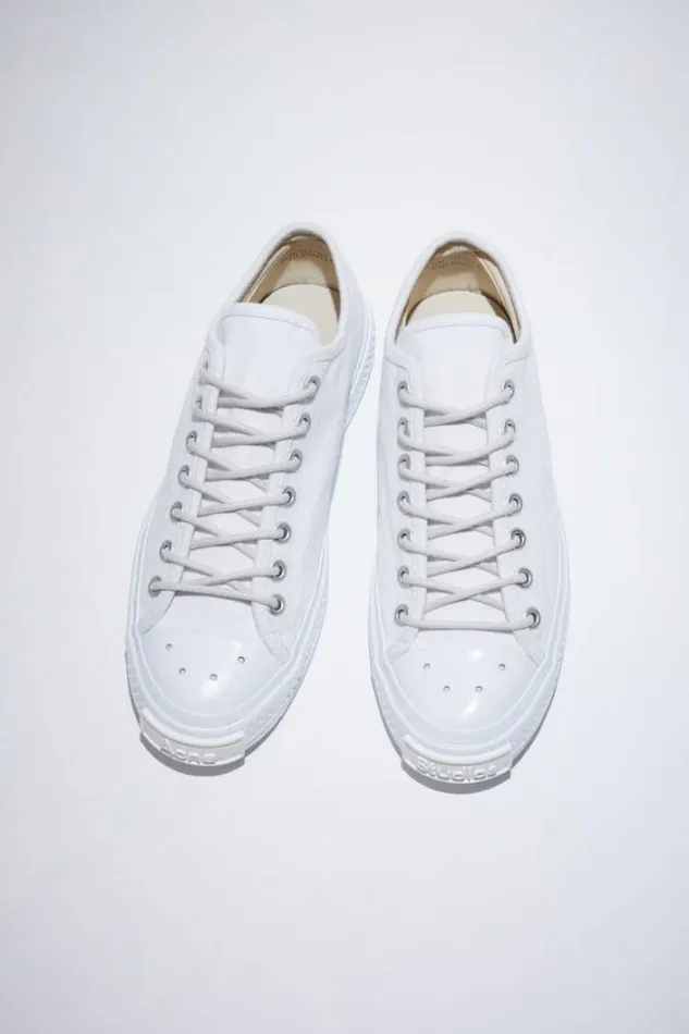 Acne Studios Shoes Man Low Top Sneakers Optic White