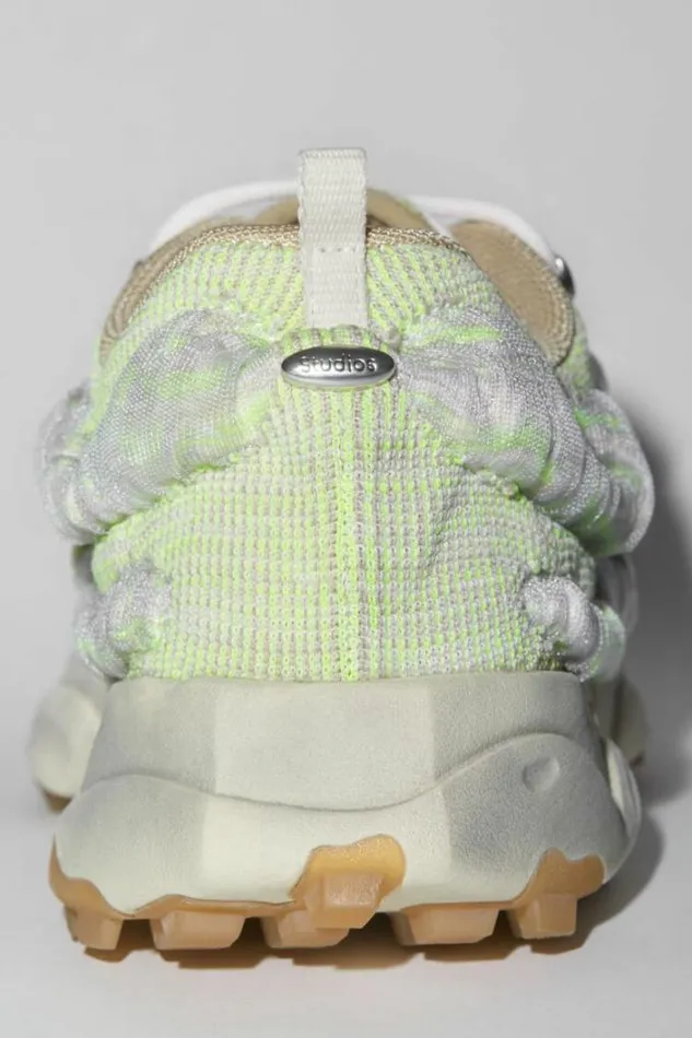Acne Studios Shoes Woman Bubba Sneakers EcruWhite