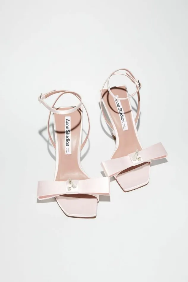 Acne Studios Shoes Woman Highheel Strap SandalRunway Show Pink