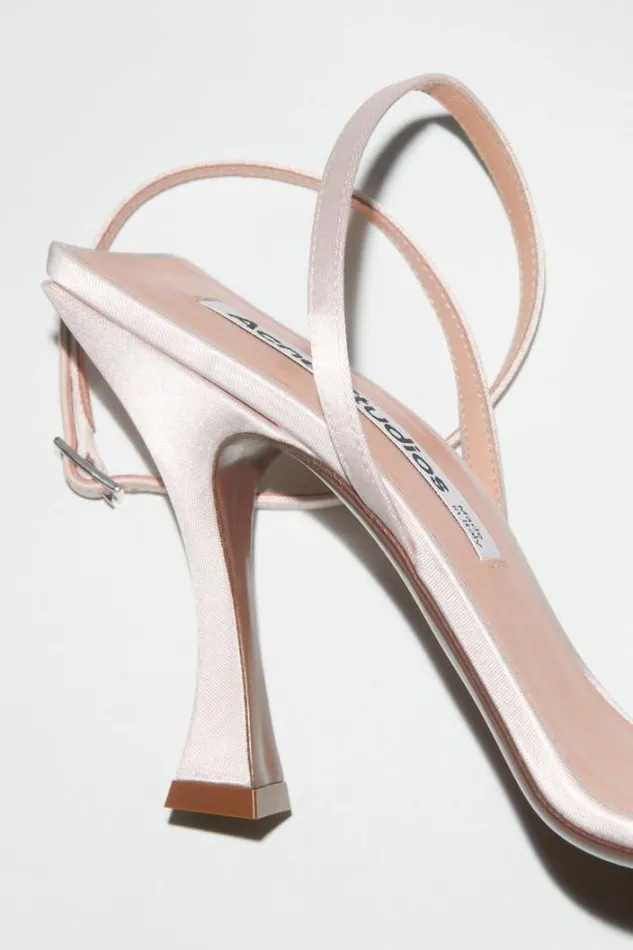 Acne Studios Shoes Woman Highheel Strap SandalRunway Show Pink