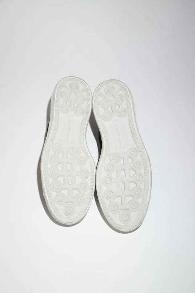 Acne Studios Shoes Woman Low Top Sneakers BlackOff White