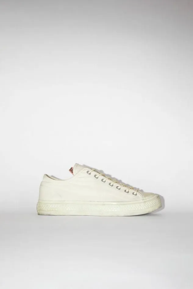 Acne Studios Shoes Woman Low Top Sneakers Off WhiteOff White