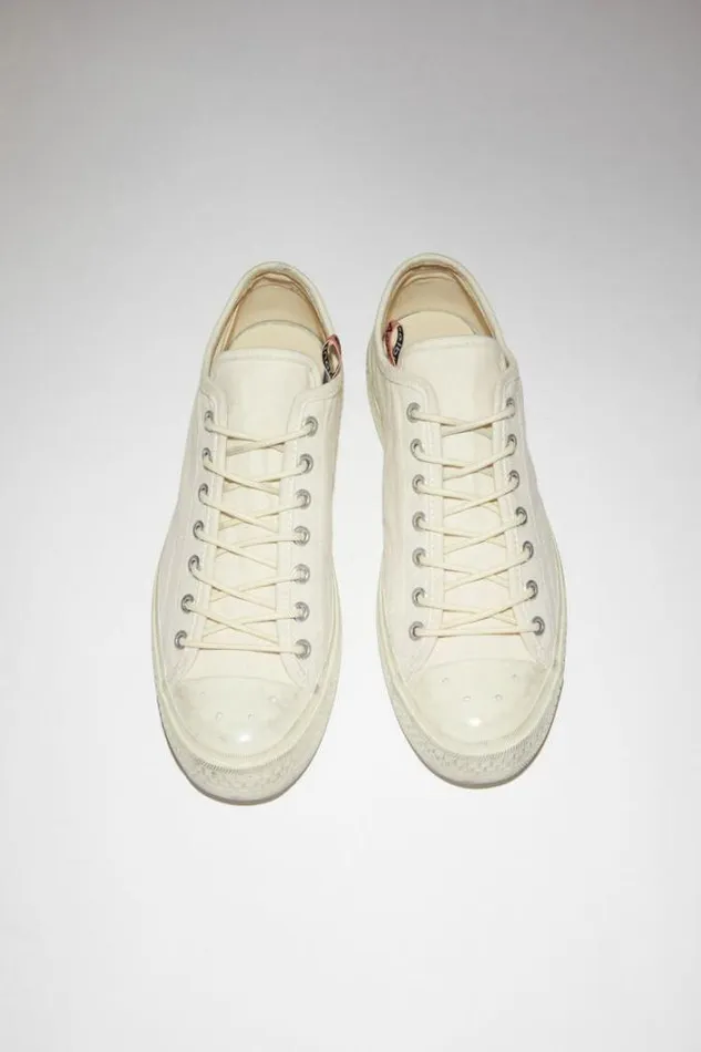 Acne Studios Shoes Woman Low Top Sneakers Off WhiteOff White