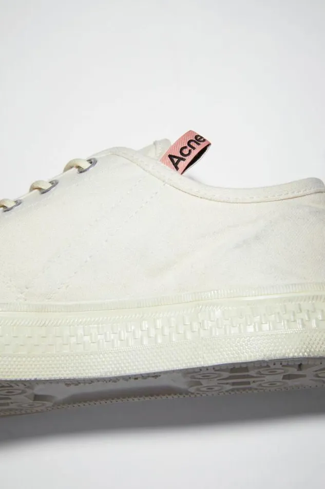 Acne Studios Shoes Woman Low Top Sneakers Off WhiteOff White