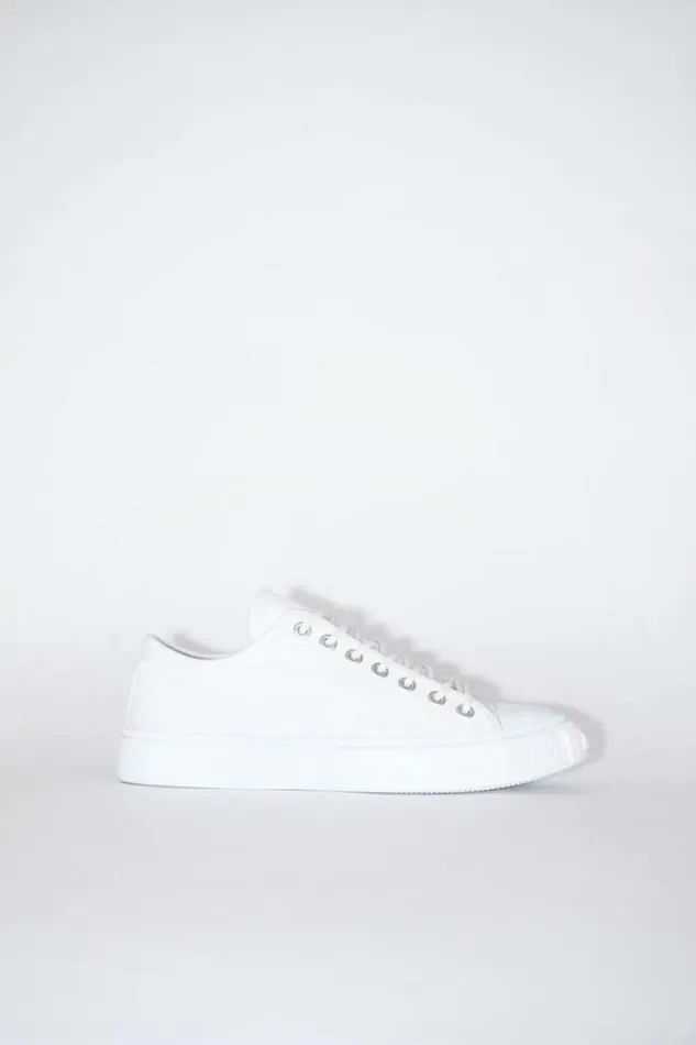 Acne Studios Shoes Woman Low Top Sneakers Optic White