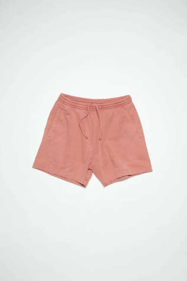 Acne Studios Shorts Woman Cotton Sweat Shorts Vintage Pink