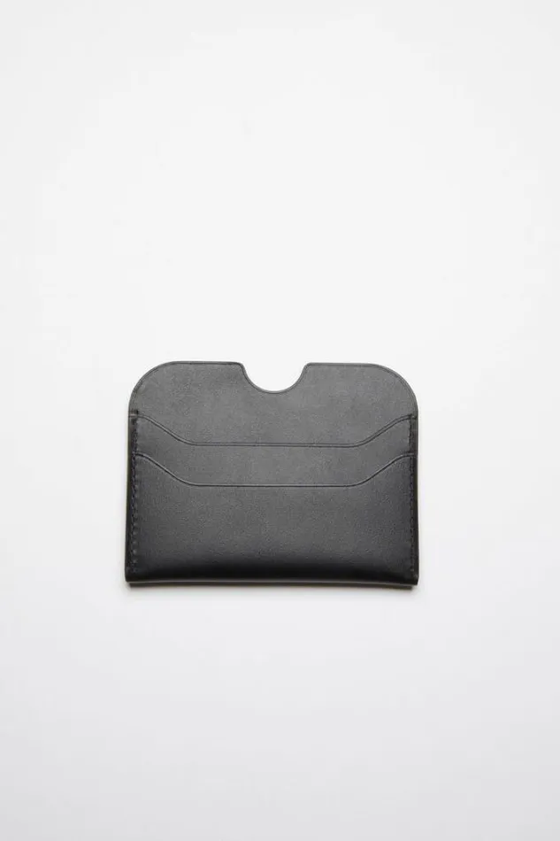 Acne Studios Small Leather Goods Man Card Holder Black