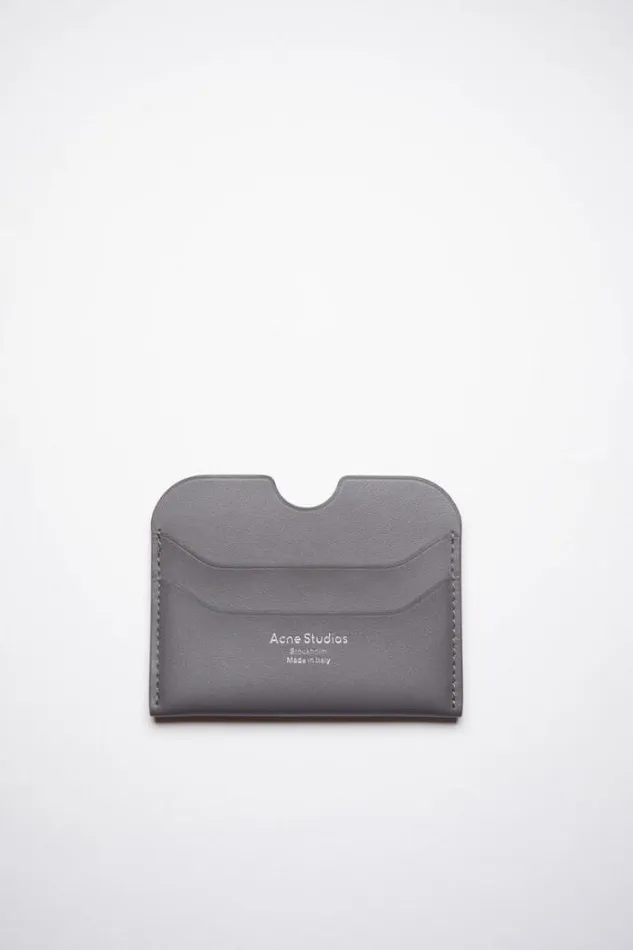 Acne Studios Small Leather Goods Man Card Holder Dark Grey