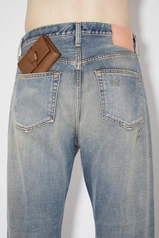 Acne Studios Small Leather Goods Woman Musubi Folded Wallet Camel Brown