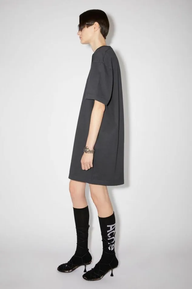 Acne Studios Socks Man Logo Contrast Socks Black