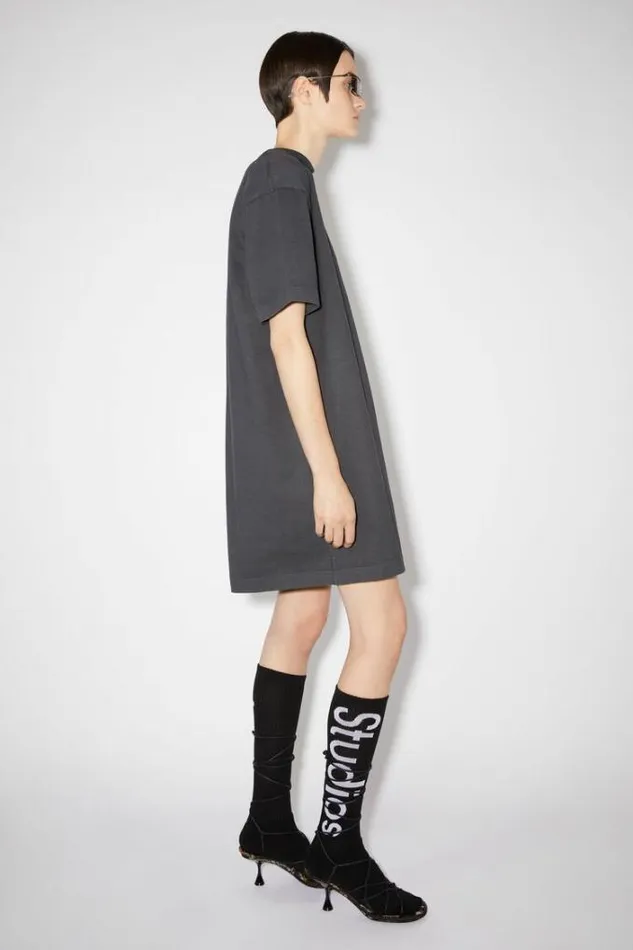 Acne Studios Socks Man Logo Contrast Socks Black