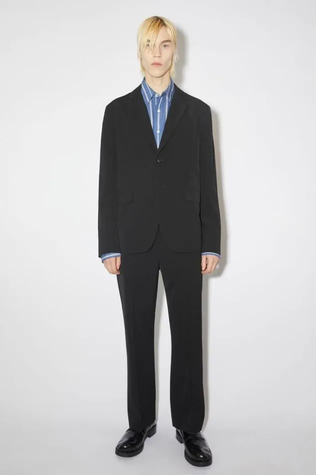 Acne Studios Suit Jackets Man Singlebreasted Jacket Black