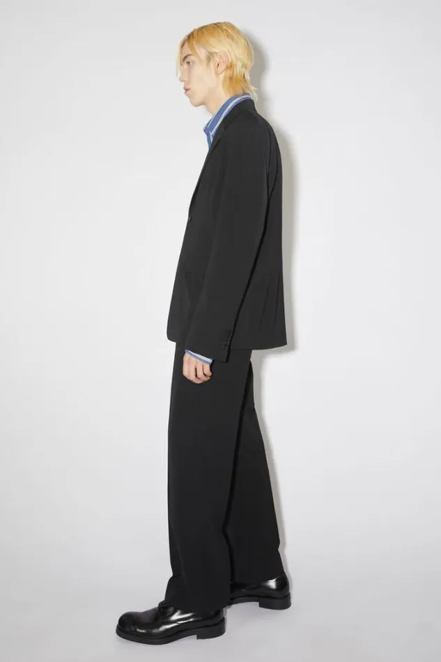 Acne Studios Suit Jackets Man Singlebreasted Jacket Black