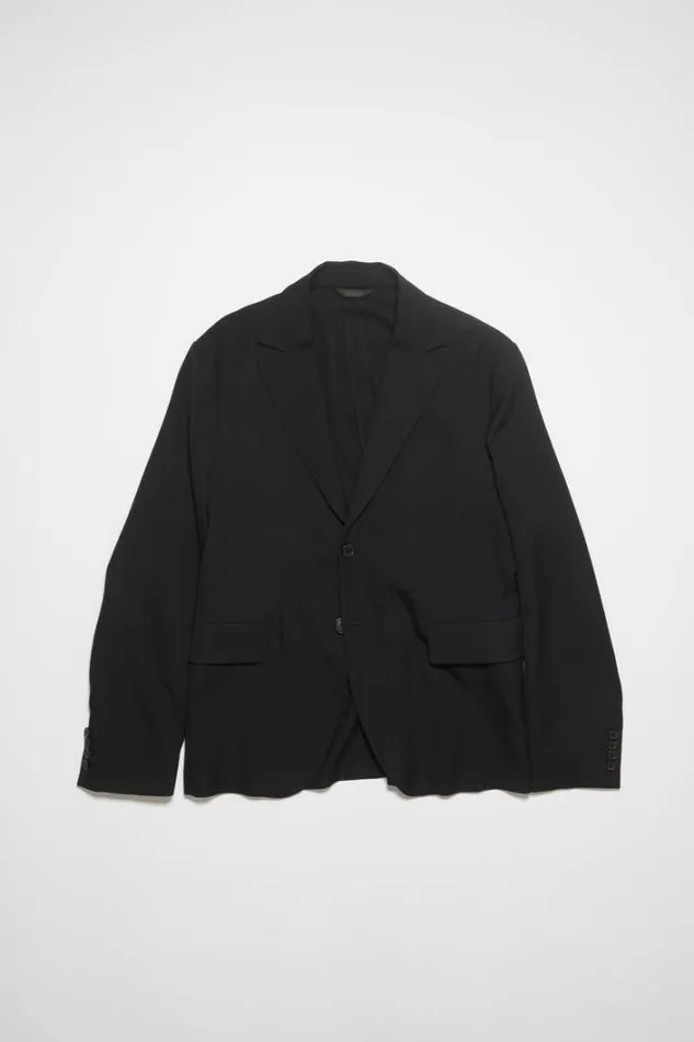 Acne Studios Suit Jackets Man Singlebreasted Jacket Black