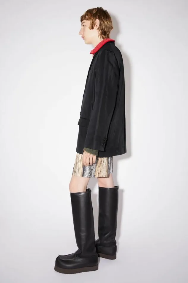 Acne Studios Suit Jackets Man Singlebreasted Tailored Jacket Black