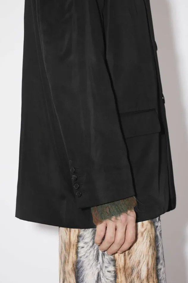 Acne Studios Suit Jackets Man Singlebreasted Tailored Jacket Black