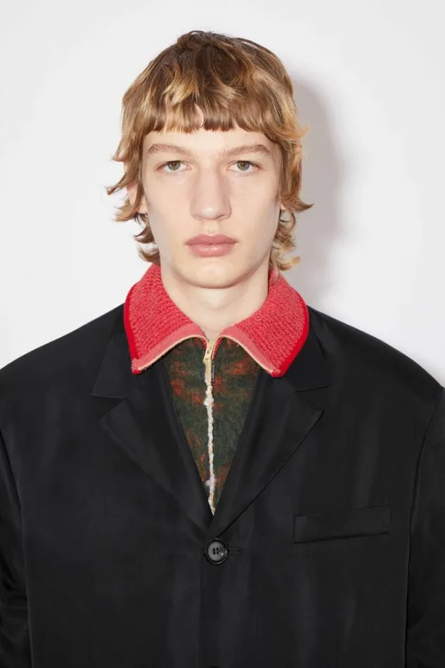 Acne Studios Suit Jackets Man Singlebreasted Tailored Jacket Black