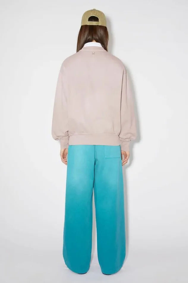 Acne Studios Sweatshirts Woman Crew Neck SweaterUnisex Dusty Beige