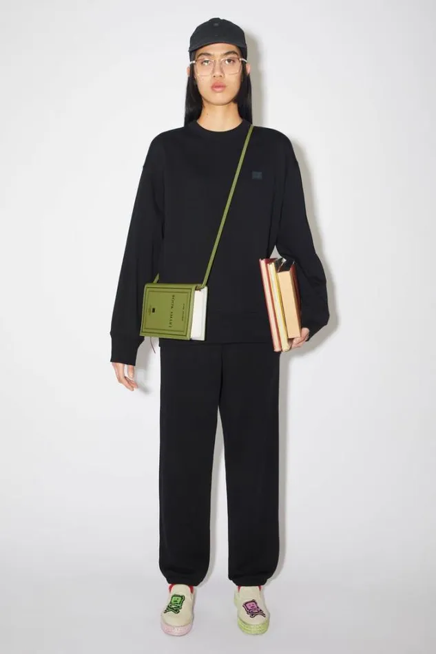 Acne Studios Sweatshirts Woman Crew Neck SweatshirtUnisex Black