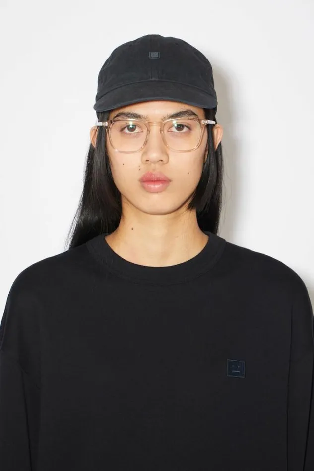 Acne Studios Sweatshirts Woman Crew Neck SweatshirtUnisex Black