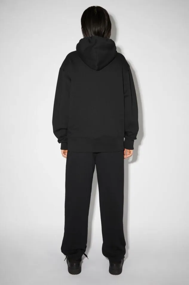 Acne Studios Sweatshirts Woman Hooded Sweatshirt Black