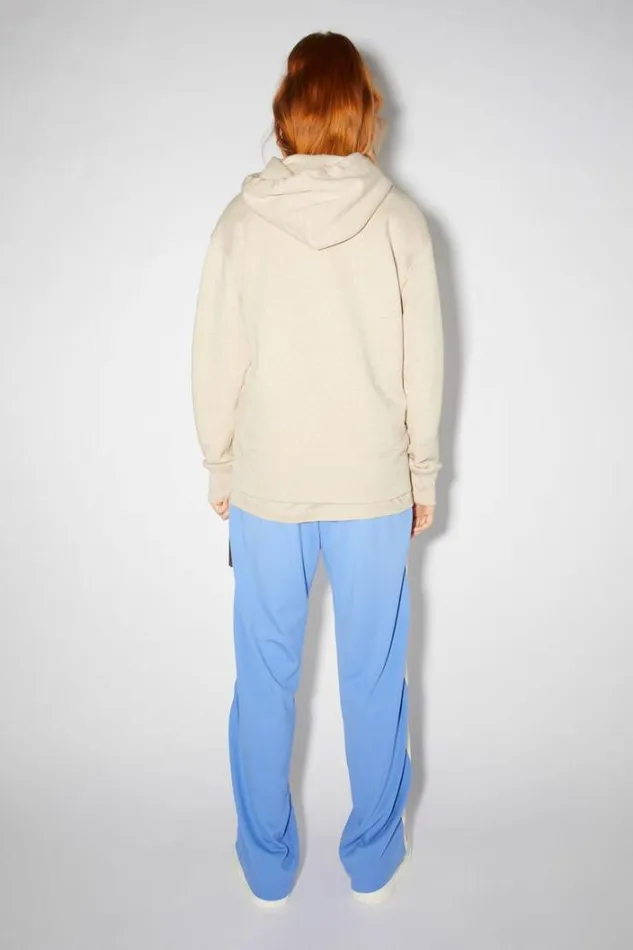 Acne Studios Sweatshirts Woman Hooded Sweatshirt Oatmeal Melange