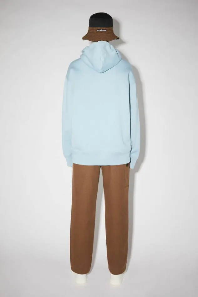 Acne Studios Sweatshirts Woman Hooded Sweatshirt Powder Blue