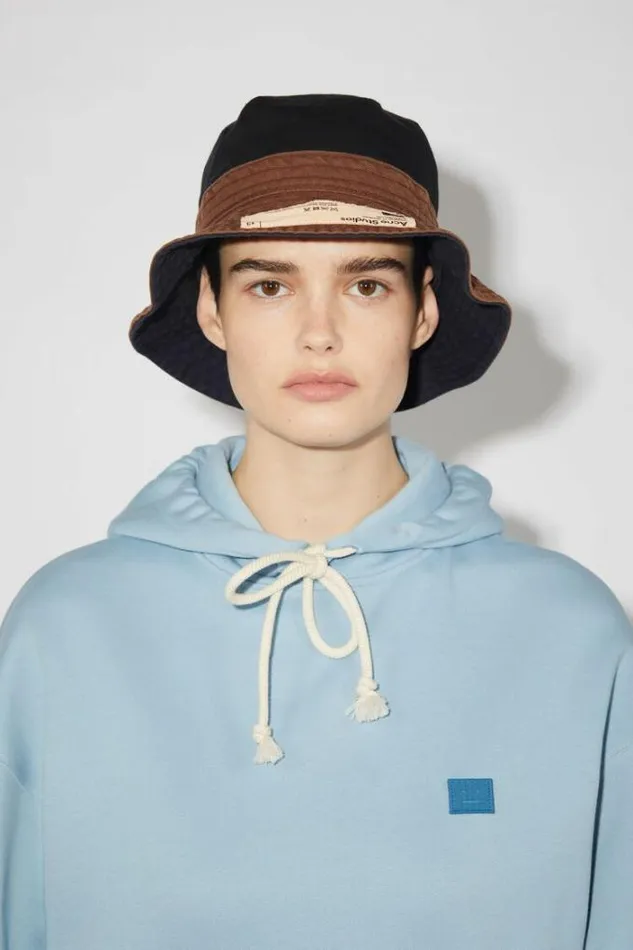 Acne Studios Sweatshirts Woman Hooded Sweatshirt Powder Blue