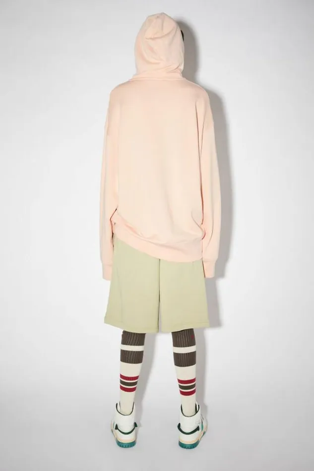 Acne Studios Sweatshirts Woman Hooded Sweatshirt Powder Pink