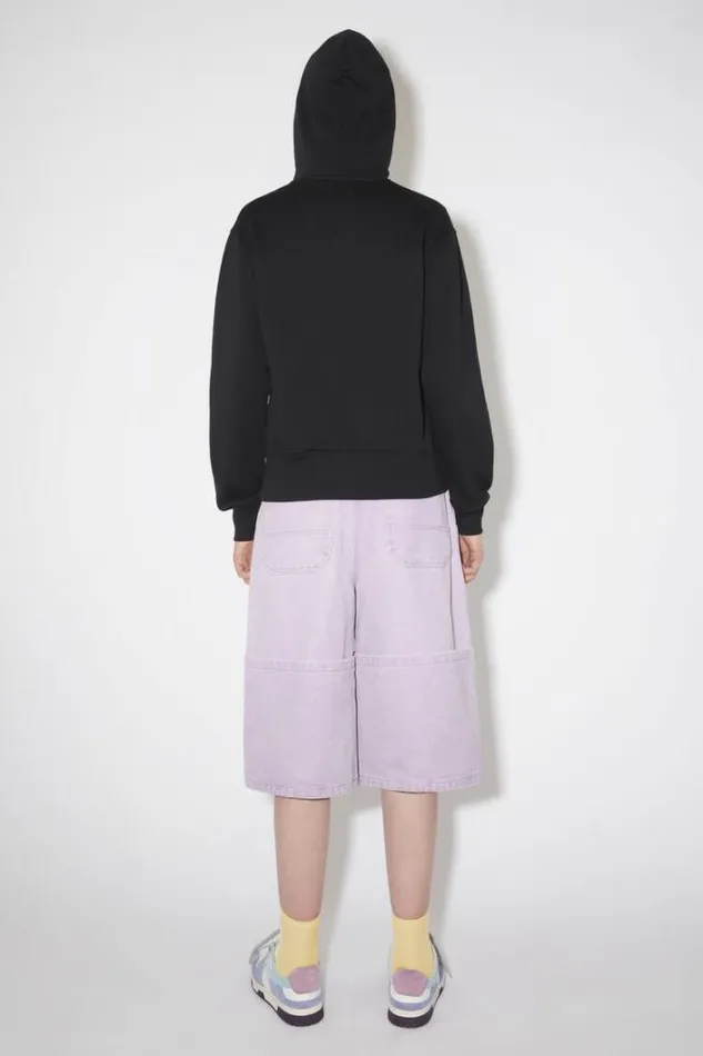 Acne Studios Sweatshirts Woman Hooded SweatshirtUnisex Black