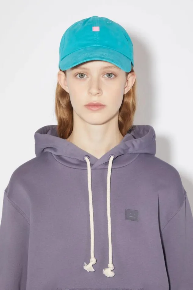 Acne Studios Sweatshirts Woman Hooded SweatshirtUnisex Faded Purple