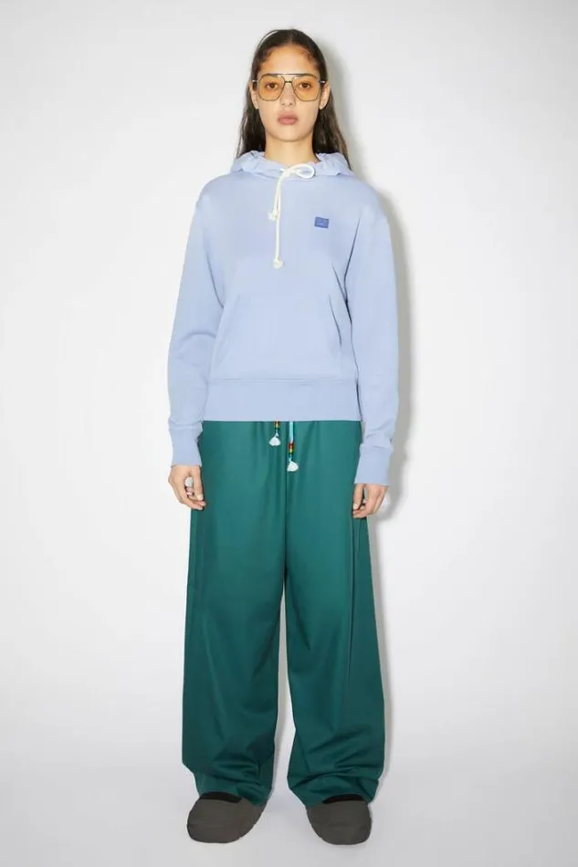 Acne Studios Sweatshirts Woman Hooded SweatshirtUnisex Pale Purple
