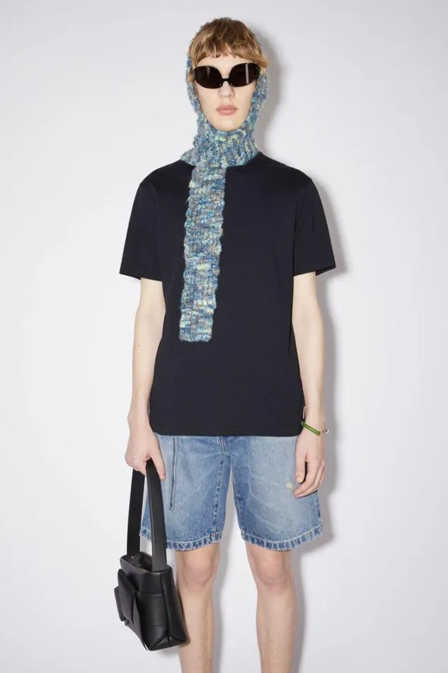 Acne Studios Tshirts Man Crew Neck Tshirt Black