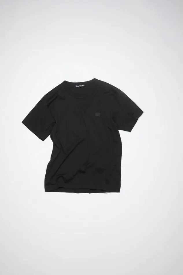Acne Studios Tshirts Woman Crew Neck TshirtUnisex Black