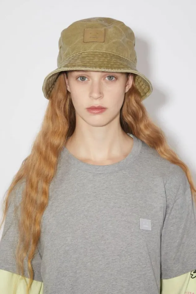 Acne Studios Tshirts Woman Crew Neck TshirtUnisex Light Grey Melange