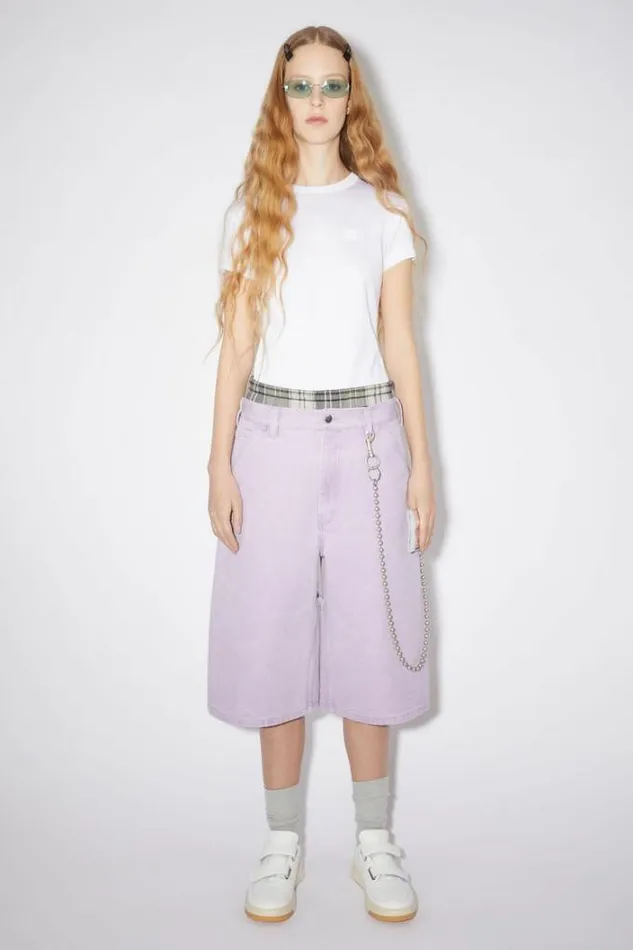 Acne Studios Tshirts Woman Crew Neck TshirtUnisex Optic White